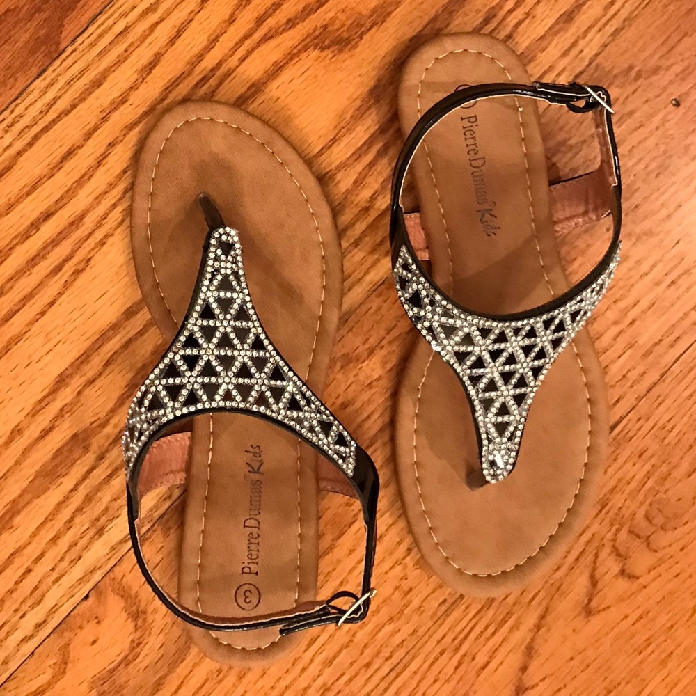 NWT Pierre Dumas Sandals, Black